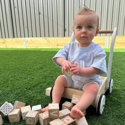 Wooden Block Set 18 Wooden Block Set -Kids Toy Shop hipkids baby s first wooden block set 32010695835782