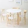 Boston Table & 4 Chairs Set 2 Boston Table & 4 Chairs Set -Kids Toy Shop hipkids boston nat white table 4 chairs set 11602469388335