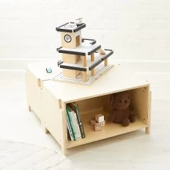 Cayman Modular Stacking Shelf -Kids Toy Shop hipkids cayman modular stacking shelf 31358467702918