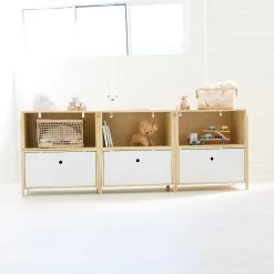 Cayman Modular Stacking Shelf -Kids Toy Shop hipkids cayman modular stacking shelf 31869704011910