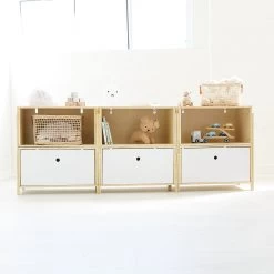 Cayman Modular Stacking Shelf -Kids Toy Shop hipkids cayman modular stacking shelf 31869705683078