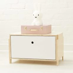 Cayman Modular Stacking Shelf & Drawer Set -Kids Toy Shop hipkids cayman modular stacking shelf and drawer set 31365677416582