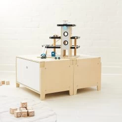 Cayman Modular Stacking Shelf & Drawer Set -Kids Toy Shop hipkids cayman modular stacking shelf and drawer set 31365677777030