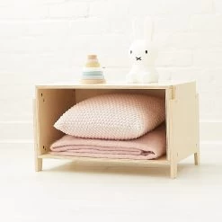 Cayman Modular Stacking Shelf & Drawer Set -Kids Toy Shop hipkids cayman modular stacking shelf and drawer set 31365677973638