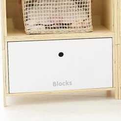 Cayman Modular Stacking Shelf & Drawer Set -Kids Toy Shop hipkids cayman modular stacking shelf drawer set 31869715251334