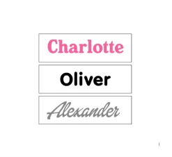 Custom Name Sticker (Vinyl)