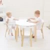 EZRA Square Table & 4 Chair Set -Kids Toy Shop hipkids ezra square table 4 chair set 32886327214214