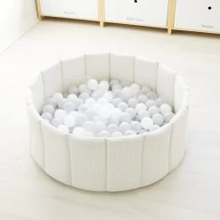 Foldable Corduroy Ball Pit With 200 Balls -Kids Toy Shop hipkids foldable corduroy ball pit with 200 balls 32141727531142