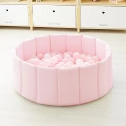 Foldable Corduroy Ball Pit With 200 Balls -Kids Toy Shop hipkids foldable corduroy ball pit with 200 balls 32141845495942