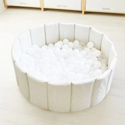 Foldable Corduroy Ball Pit With 200 Balls -Kids Toy Shop hipkids foldable corduroy ball pit with 200 balls 32146413879430