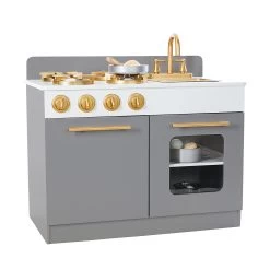 Gourmet Toy Kitchen Set -Kids Toy Shop hipkids gourmet toy kitchen set 30268027535494