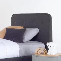 Graphite - Linen Fabric Swatch