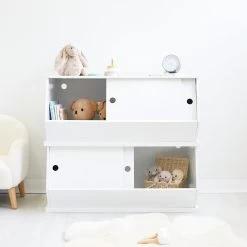 Grayson Stackable Storage Unit (set Of 2) -Kids Toy Shop hipkids grayson stackable storage unit set of 2 32540621045894