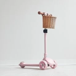 HipKids Wicker Basket For SCOOTER -Kids Toy Shop hipkids hipkids 3 wheel scooter wicker basket 30080560595078