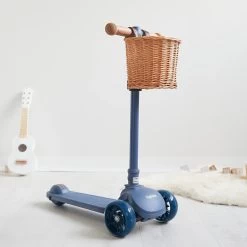 HipKids Wicker Basket For SCOOTER -Kids Toy Shop hipkids hipkids 3 wheel scooter wicker basket 30080560824454