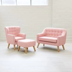 HipKids Avery Linen Armchair -Kids Toy Shop hipkids hipkids avery linen armchair 31752397979782