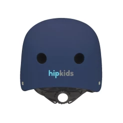 HipKids Matt Bike Helmet - Dark Blue -Kids Toy Shop hipkids hipkids matt bike helmet dark blue 32880107028614