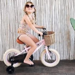 HipKids Wicker Basket For Steel Balance Bike -Kids Toy Shop hipkids hipkids wicker basket for steel balance bike 30827162665094