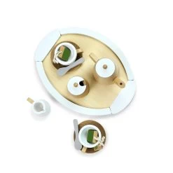 HipKids Wooden Tea Set -Kids Toy Shop hipkids hipkids wooden tea set 17204578746502