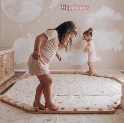 Kids Wooden Balance Beams -Kids Toy Shop hipkids kids wooden balance beams 33056914735238