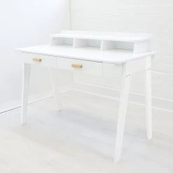 Mason Study Desk With Shelf -Kids Toy Shop hipkids mason study desk with shelf 32205003587718