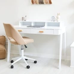 Mason Study Desk With Shelf