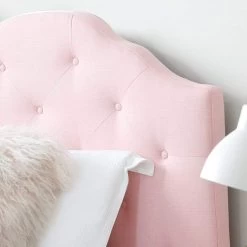 MIA King Single Upholstered Bed -Kids Toy Shop hipkids mia king single upholstered bed 11606999171119