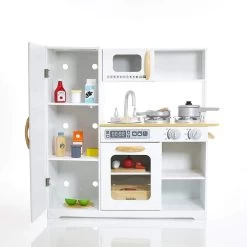 Modern Chef Toy Kitchen -Kids Toy Shop hipkids modern chef toy kitchen 30312764211334