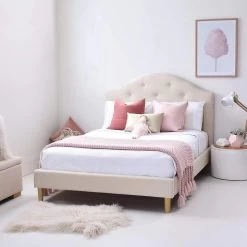 Natural - Linen Fabric Swatch -Kids Toy Shop hipkids natural linen fabric swatch 30592838041734