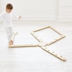 Kids Wooden Balance Beams -Kids Toy Shop hipkids pikler balancing beams 31561290154118