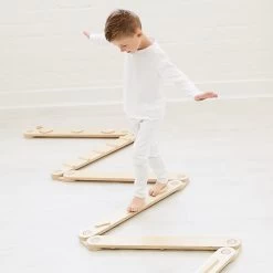 Kids Wooden Balance Beams -Kids Toy Shop hipkids pikler balancing beams 31561290481798