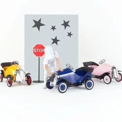 Ride On Steel Vintage Pedal Car -Kids Toy Shop hipkids ride on steel vintage pedal car 31987096912006