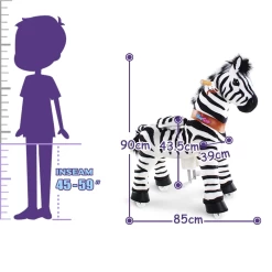 Ride On Walking Toy Zebra 18 Ride On Walking Toy Zebra -Kids Toy Shop hipkids ride on walking toy zebra 33033418637446