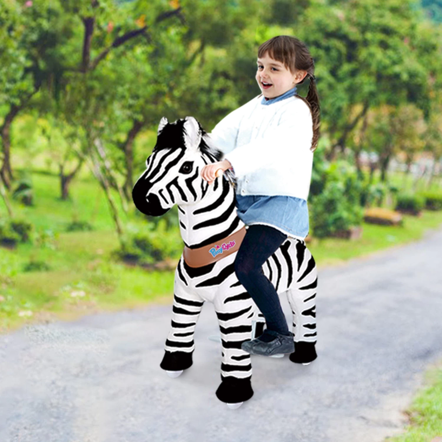 Ride On Walking Toy Zebra 4 Ride On Walking Toy Zebra - Image 2