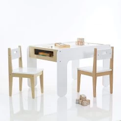 RUBEN Craft Table & 2 Chairs Set