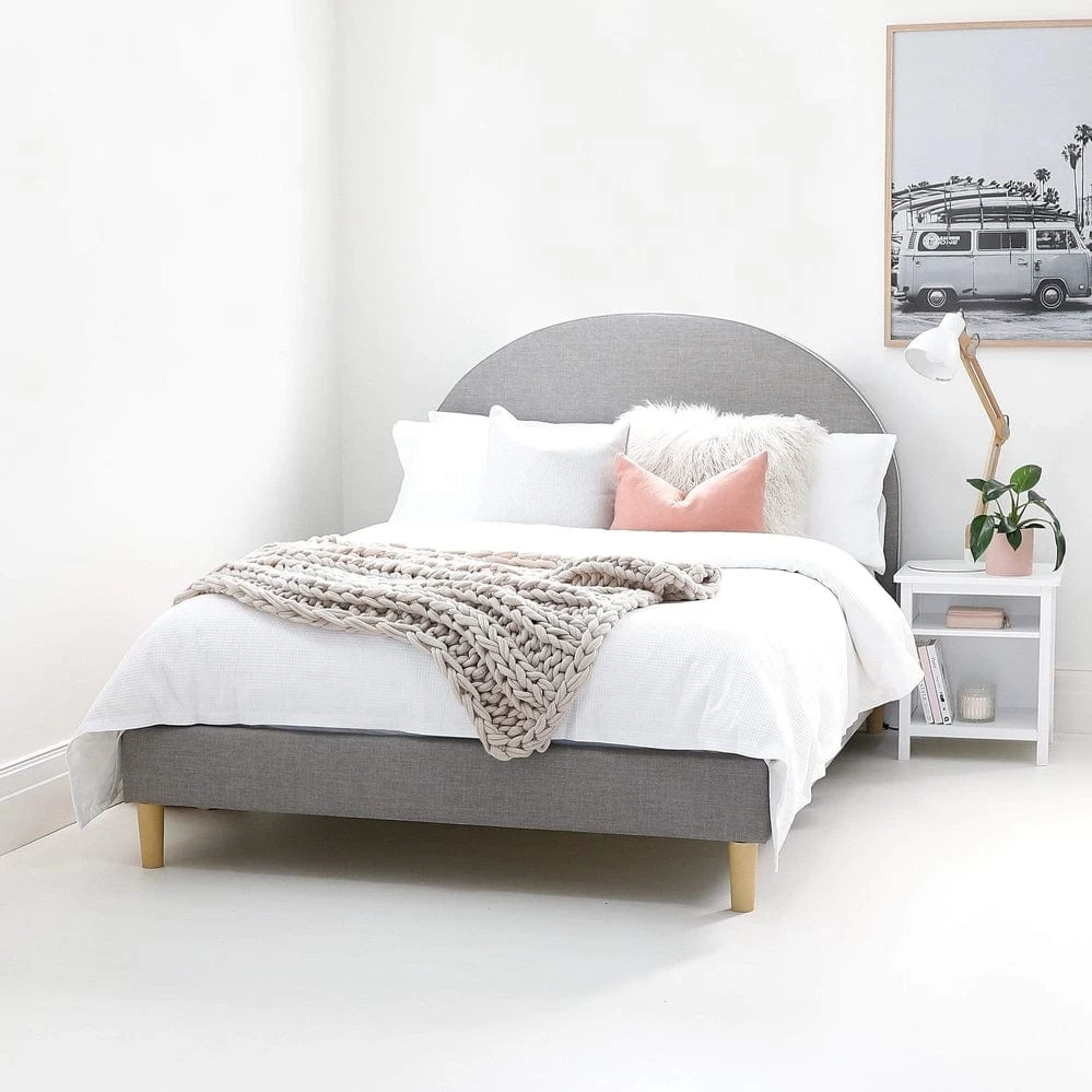 SCOUT Upholstered Bed Storm Grey 6 SCOUT Upholstered Bed Storm Grey - Image 4