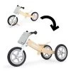 Silver 2 In 1 Wooden Trike / Balance Bike -Kids Toy Shop hipkids silver 2 in 1 wooden trike balance bike 32793619267718