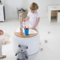 Store & Play Toy Box / Bedside Table -Kids Toy Shop hipkids store play toy box bedside table 11613576888367