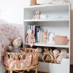 Tatum White Bookcase Unit -Kids Toy Shop hipkids tatum white bookcase unit 30648699125894