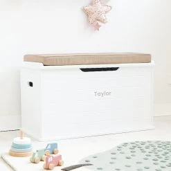 Taylor Toy Box W/ Corduroy Cushion 29 Taylor Toy Box W/ Corduroy Cushion -Kids Toy Shop hipkids taylor toy box with corduroy cushion 33028635525254