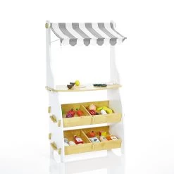 Toy Grocer Stand -Kids Toy Shop hipkids toy grocer stand 30558155276422