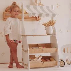 Toy Grocer Stand -Kids Toy Shop hipkids toy grocer stand 32084265336966