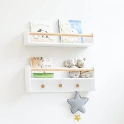 TULLY Wall Mounted Shelf - Single -Kids Toy Shop hipkids tully wall mounted shelf single 33012786954374