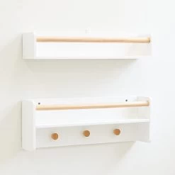 TULLY Wall Mounted Shelf - Single -Kids Toy Shop hipkids tully wall mounted shelf single 33012786987142