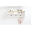 TULLY Wall Mounted Shelf With Hooks