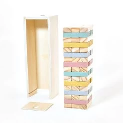 Tumbling Tower Block Stacking Game