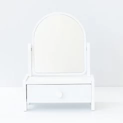 Vanity Mirror With Drawer -Kids Toy Shop hipkids vanity mirror with drawer 32396972916870