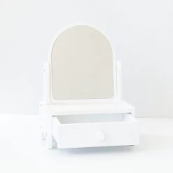 Vanity Mirror With Drawer -Kids Toy Shop hipkids vanity mirror with drawer 32396972949638