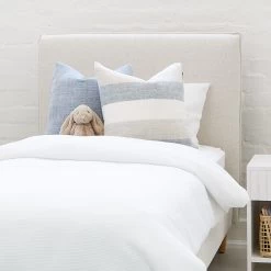 Willow Upholstered Bed Nordic Latte -Kids Toy Shop hipkids willow upholstered bed nordic latte 31710782652550