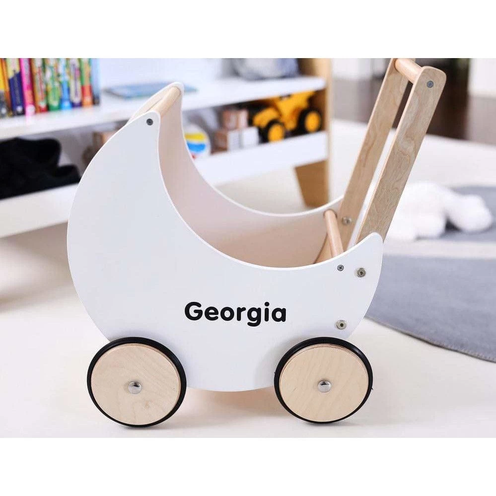 Wooden Moon Doll Pram 22 Wooden Moon Doll Pram - Image 20